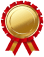 Ribbon Gold Medal